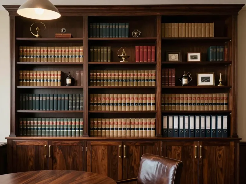 Commercial cabinetry and millwork for architecture design studio in Huntsville Alabama