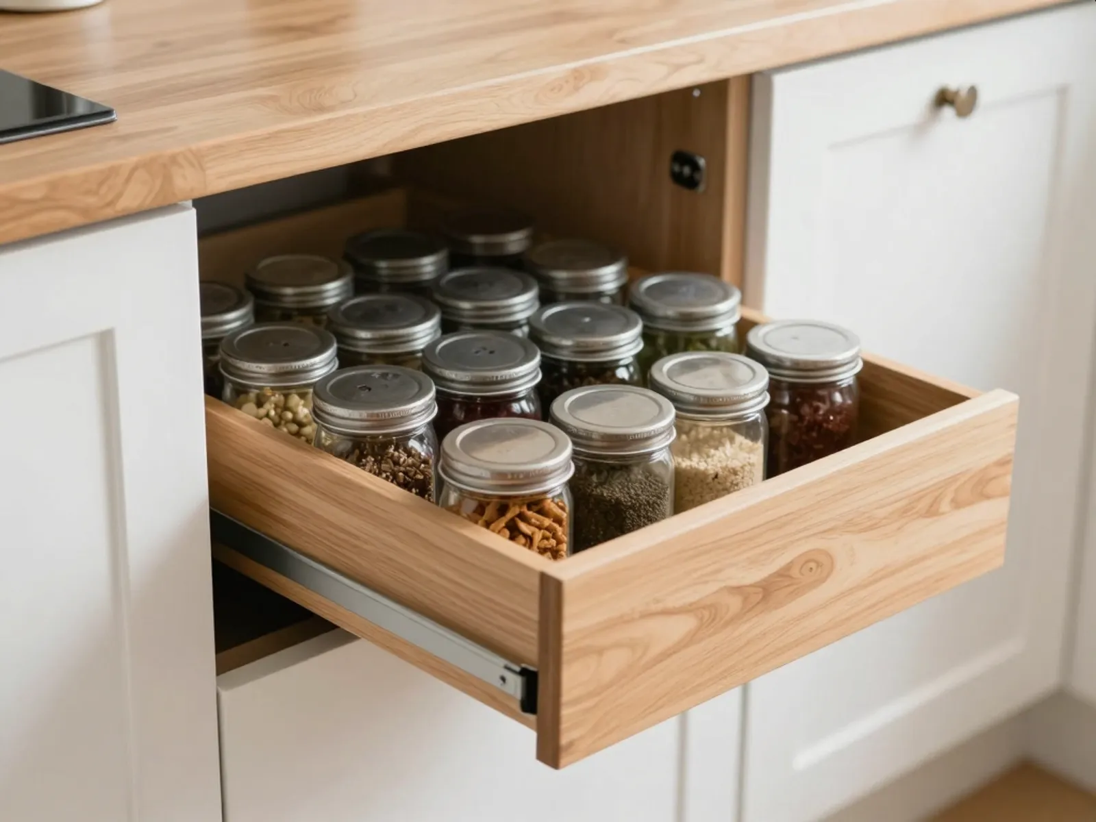 Huntsville Quality Kitchen Cabinets craftsman installing custom cabinets in an Alabama home